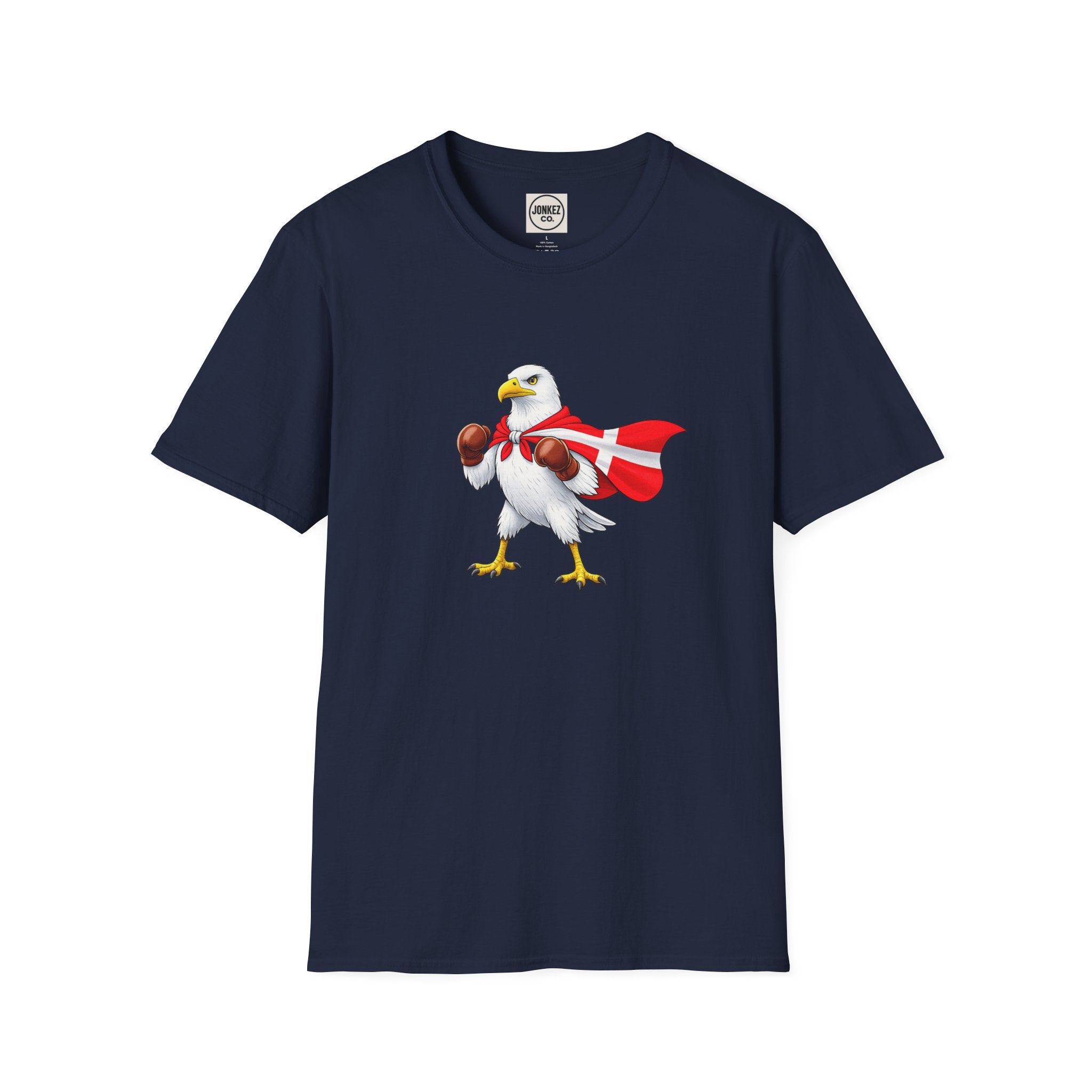Nordic Knockout - Danish Seagull Boxing Tee (Unisex)