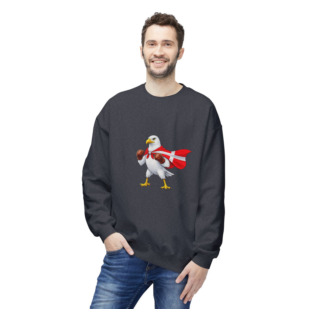 Nordic Knockout - Danish Seagull Boxing Sweatshirt (Unisex)