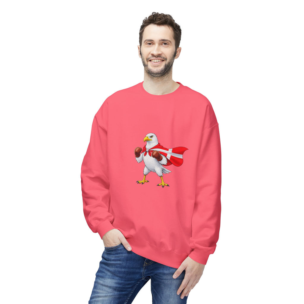 Nordic Knockout - Danish Seagull Boxing Sweatshirt (Unisex)