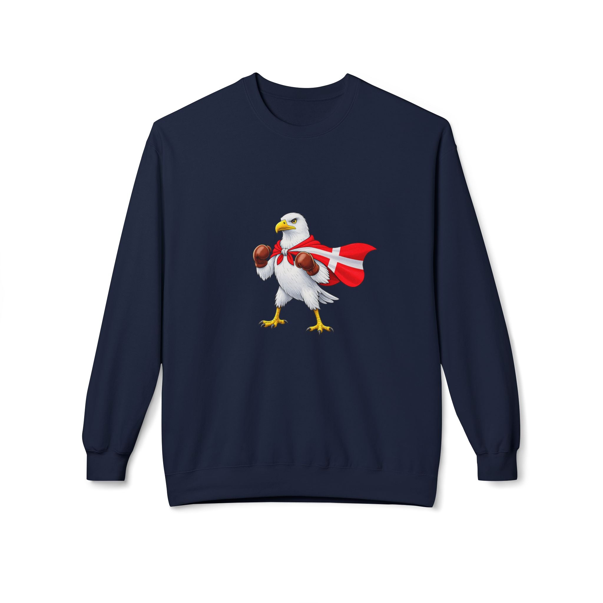 Nordic Knockout - Danish Seagull Boxing Sweatshirt (Unisex)