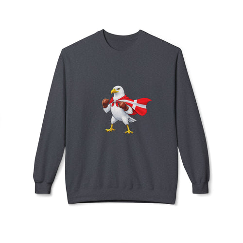 Nordic Knockout - Danish Seagull Boxing Sweatshirt (Unisex)