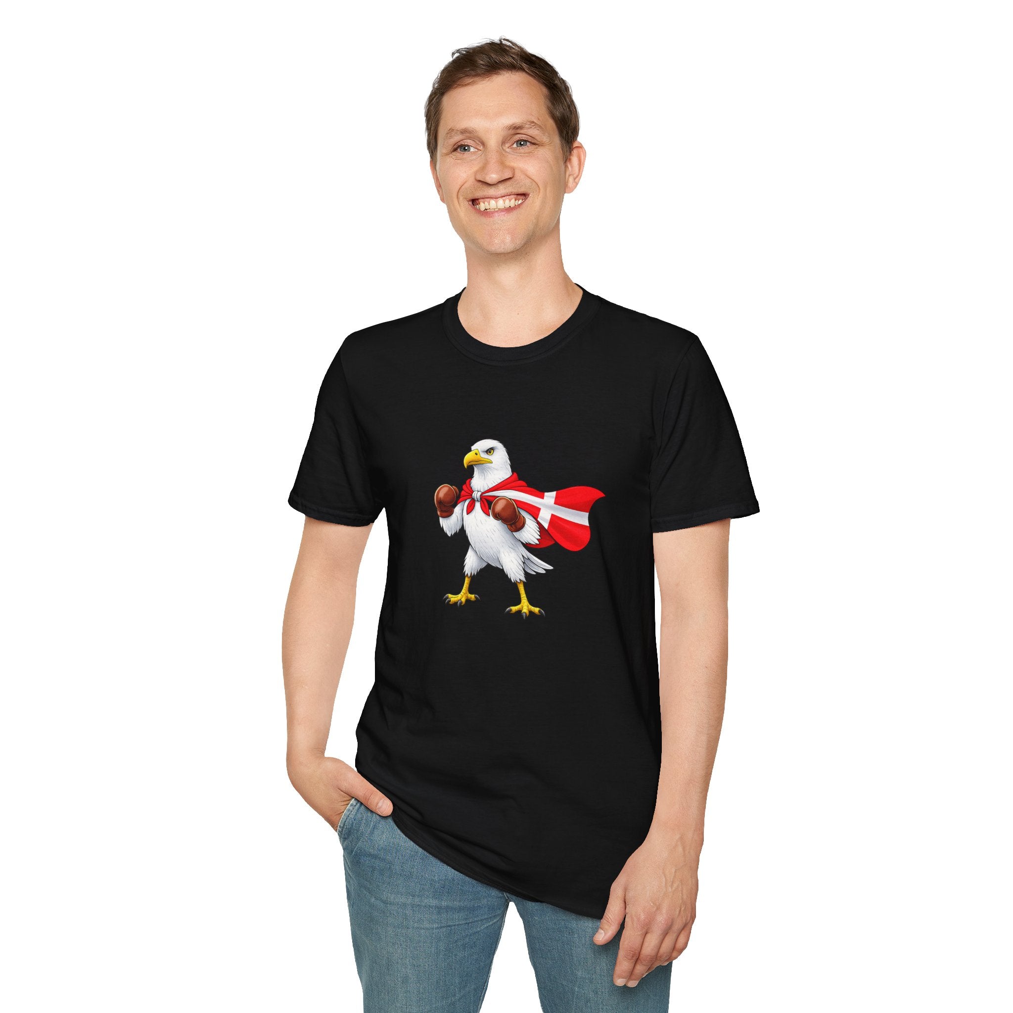 Nordic Knockout - Danish Seagull Boxing Tee (Unisex)