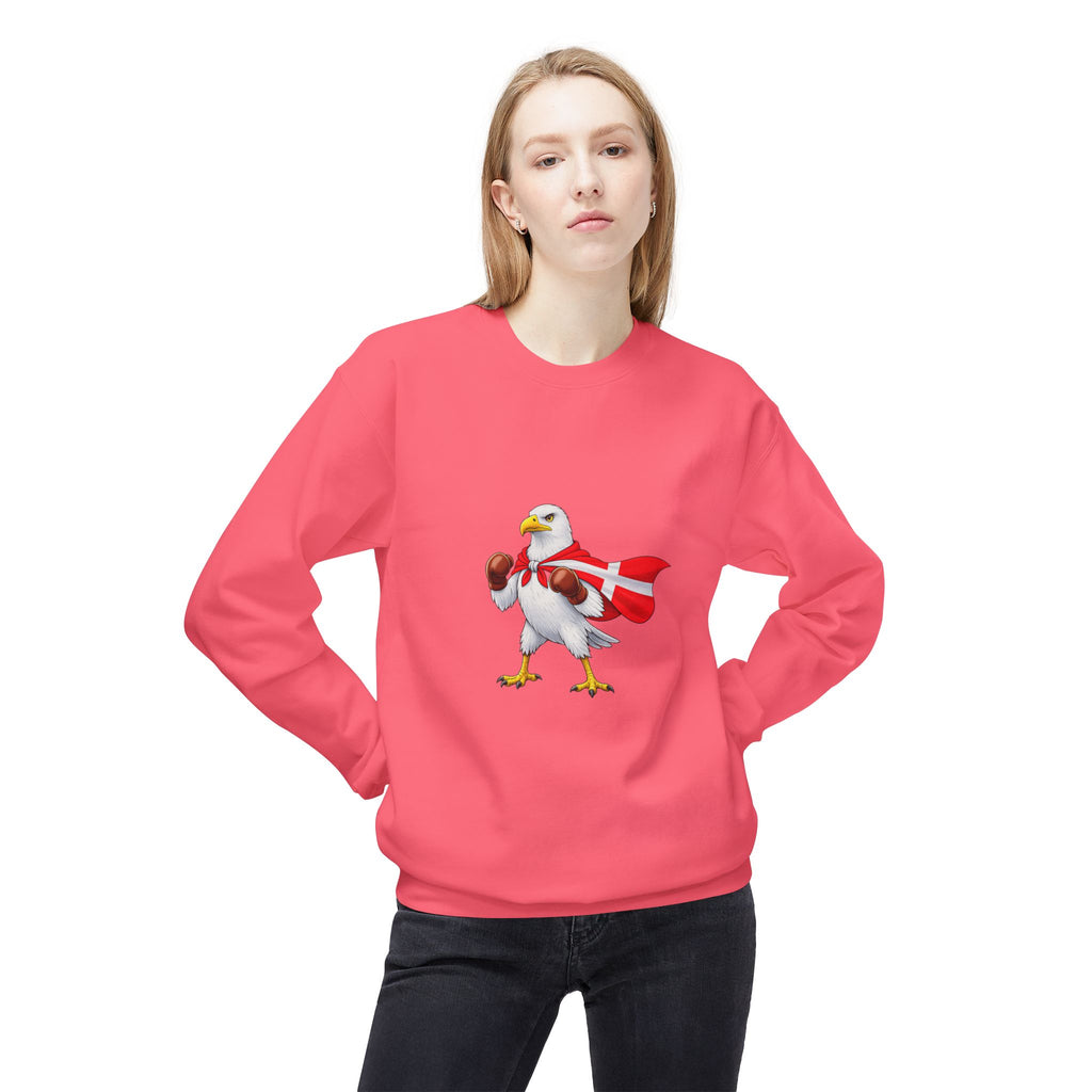 Nordic Knockout - Danish Seagull Boxing Sweatshirt (Unisex)